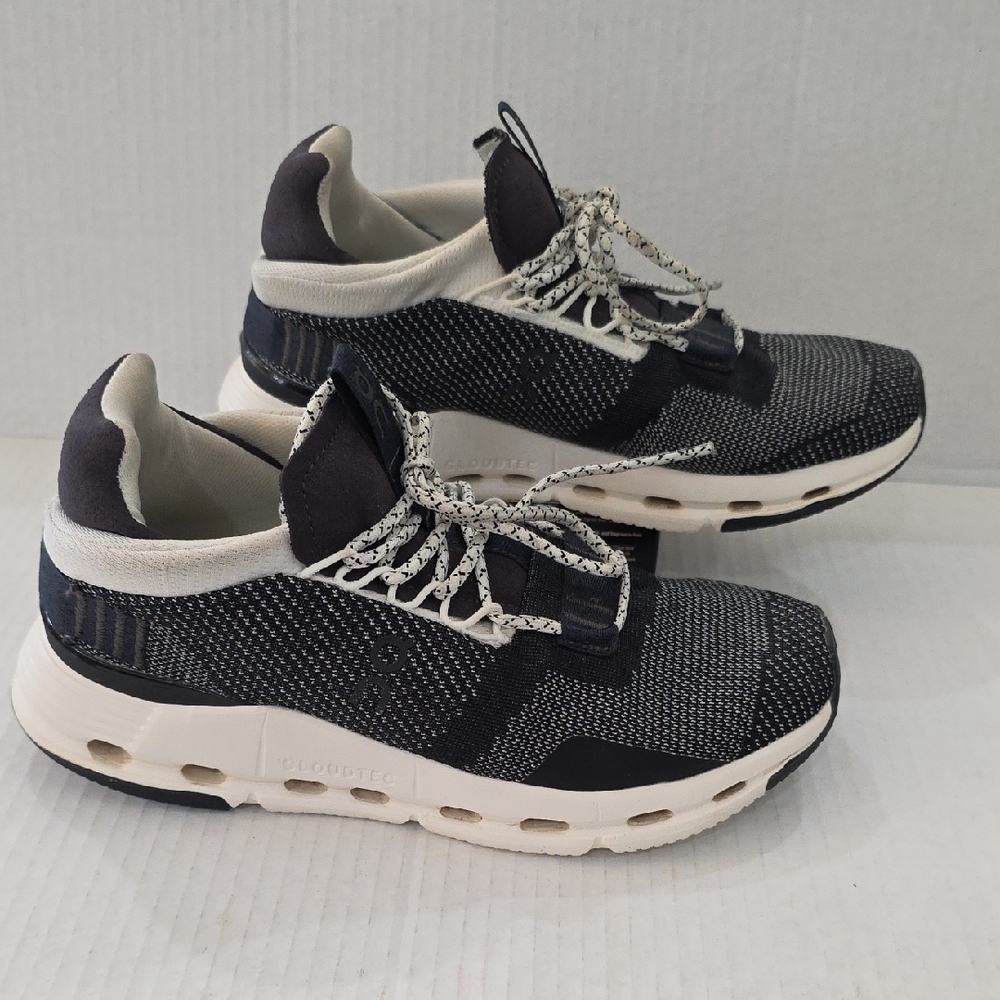 On Running Black and White Athletic Sneakers
